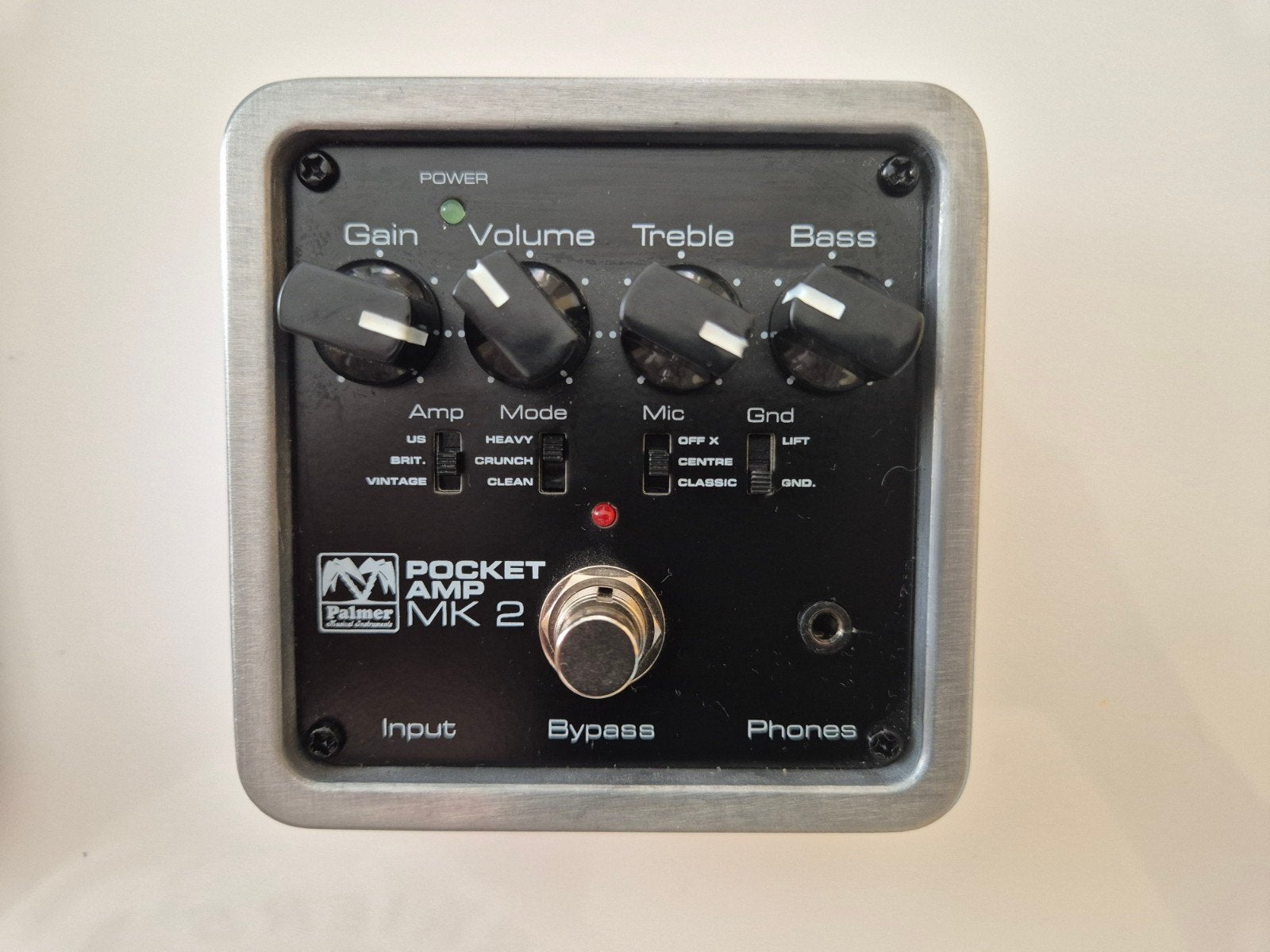 Palmer Pocket Amp Mk2 (gitaar preamp), Muziek en Instrumenten, Effecten, Zo goed als nieuw, Distortion, Overdrive of Fuzz, Ophalen of Verzenden