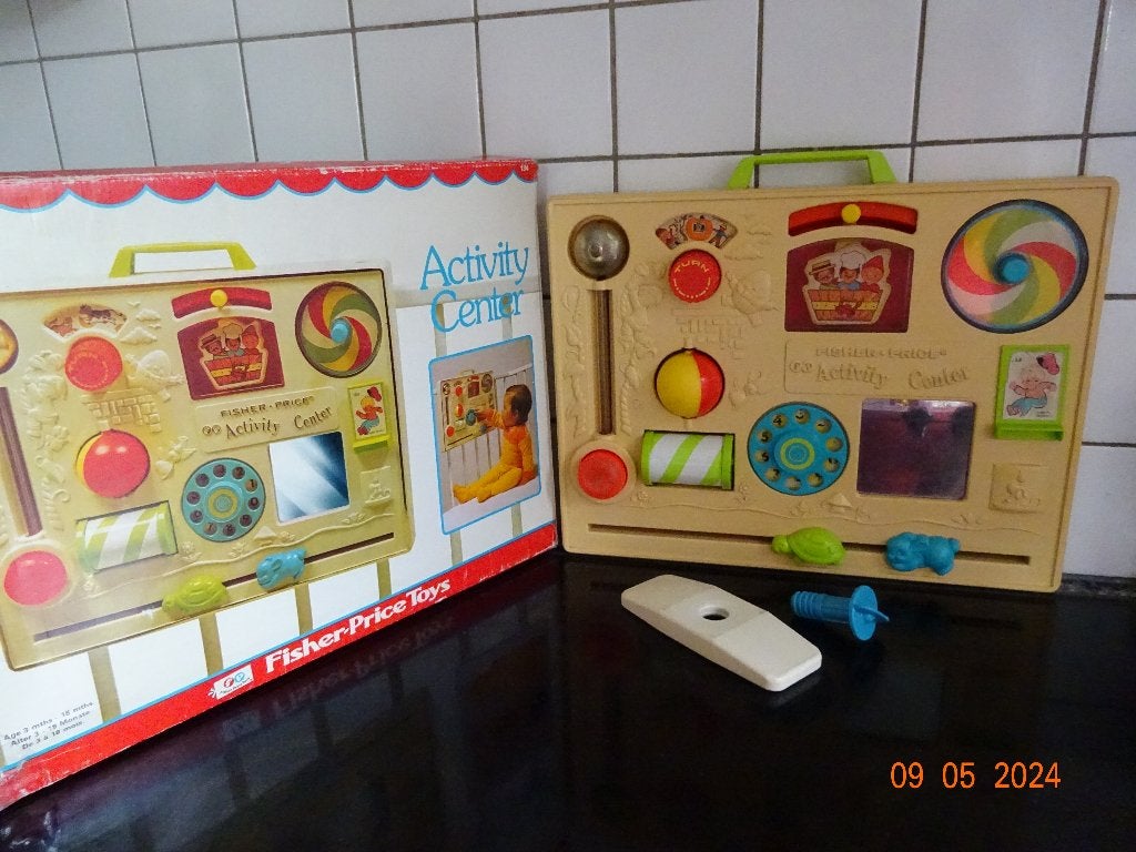 Fisher-Price,eerste activity *VINTAGE*, Kinderen en Baby's, Speelgoed | Fisher-Price, Ophalen of Verzenden