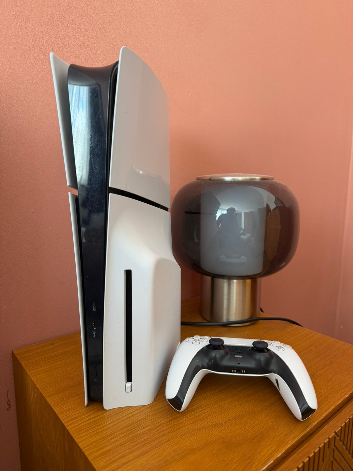 Ps5 slim lecteur hs + manette, Games en Spelcomputers, Spelcomputers | Sony PlayStation 5, Zo goed als nieuw, Ophalen