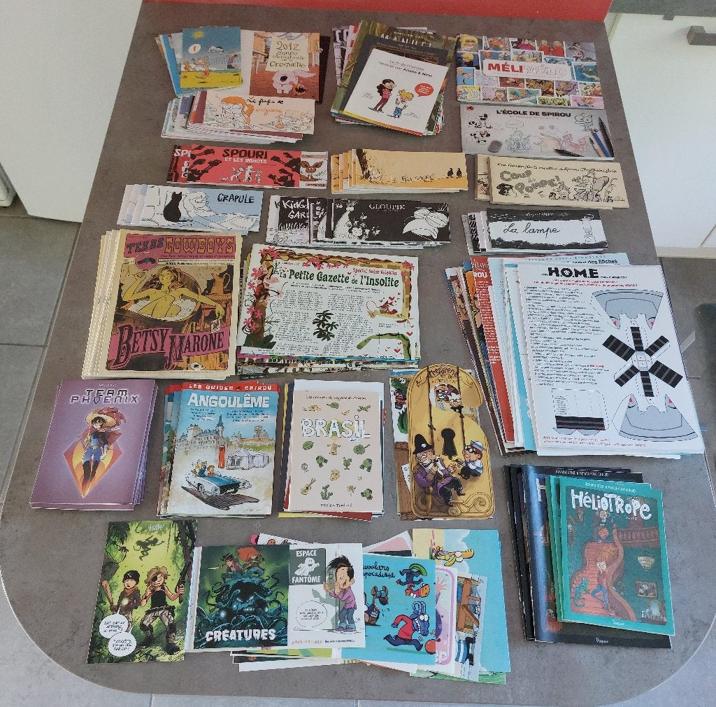 Gros lot, + de 200 suppléments Spirou " abonnés", Plusieurs BD, Enlèvement, Comme neuf