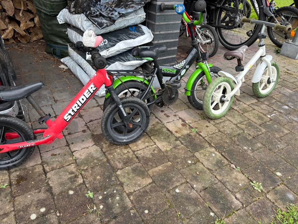 Loopfietsjes en kinderfietsjes en koersfietsje, Enlèvement, Utilisé