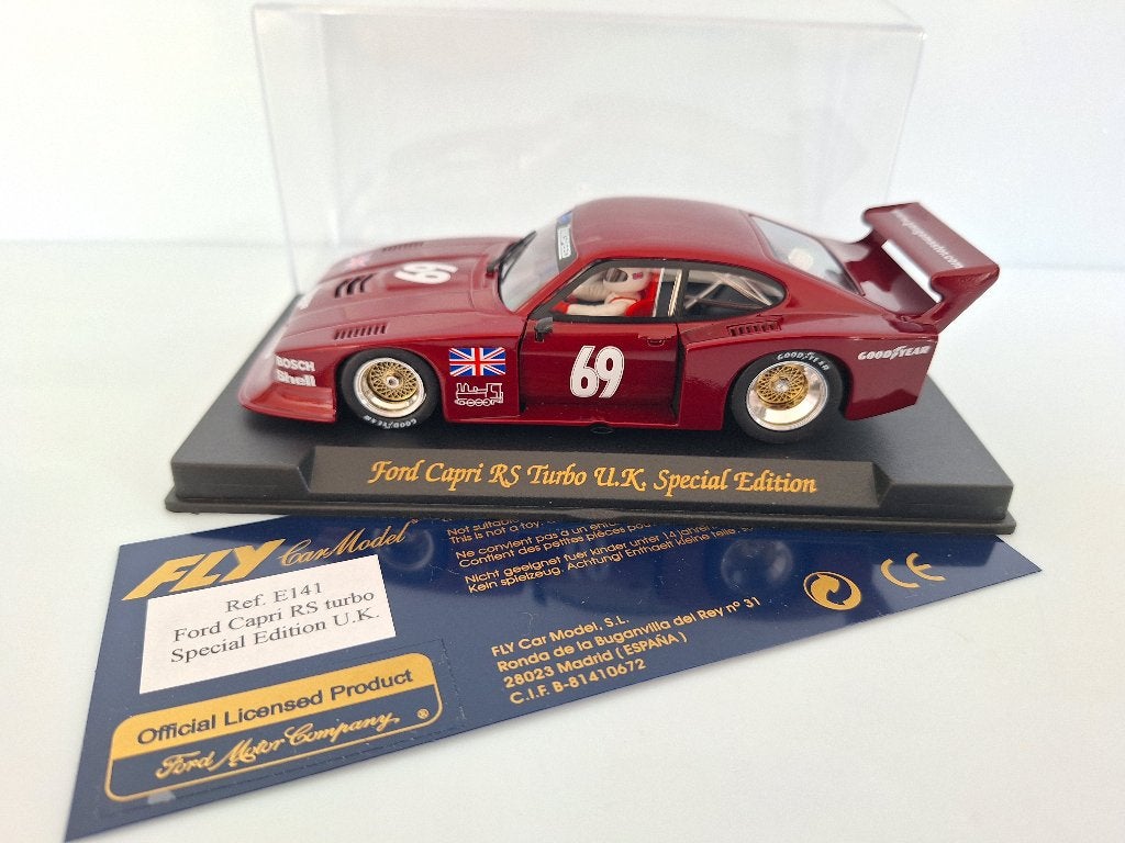 Fly Ford Capri Rs Turbo #69 U.K Gougemaster E141, Overige merken, Racebaan, Verzenden, Nieuw