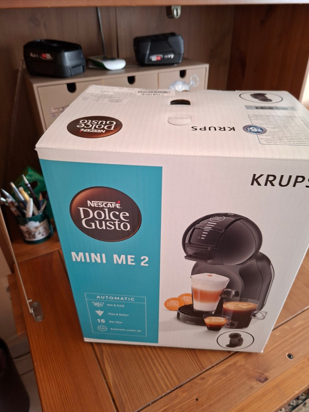 Nieuwe Krups koffiemachine, Elektronische apparatuur, Ophalen, Koffiepads en cups, Espresso apparaat, Nieuw