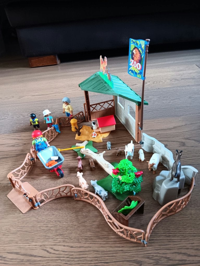 Playmobil City Life Grote Kinderboerderij - set 6635, Kinderen en Baby's, Ophalen, Complete set, Overige typen, Zo goed als nieuw