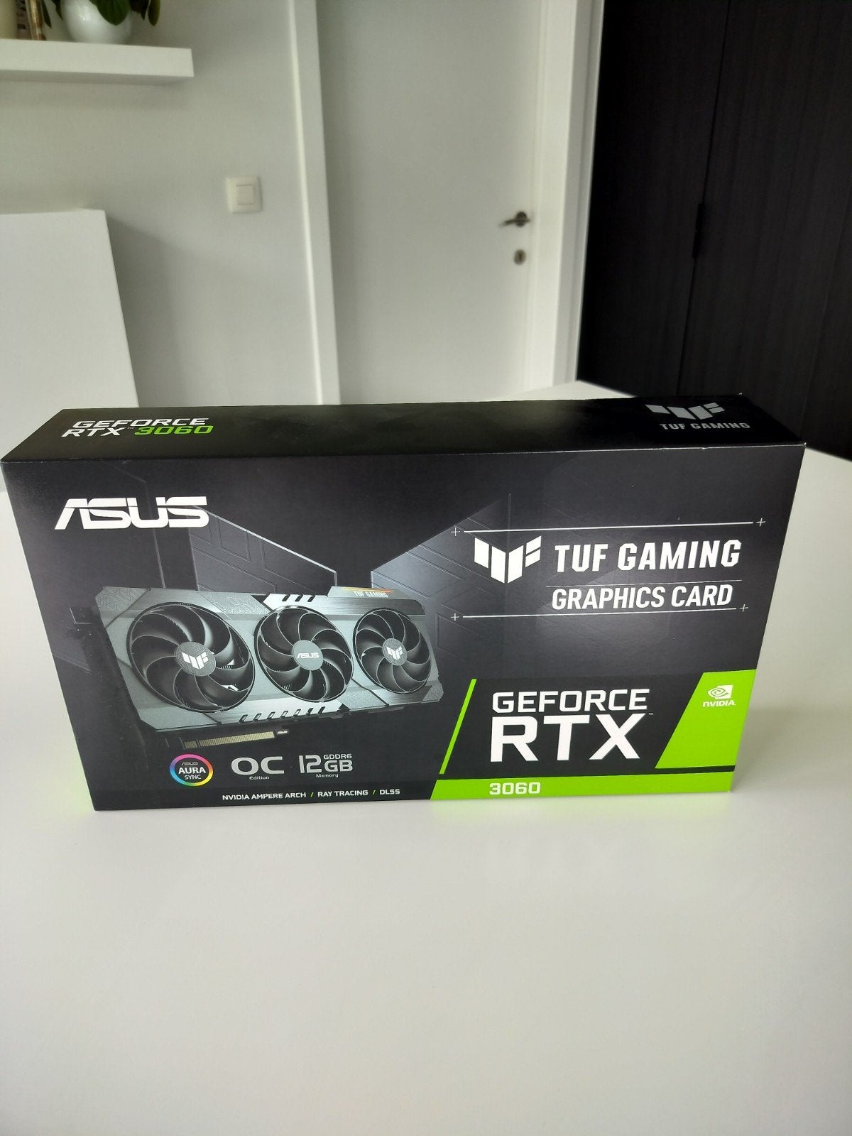 ASUS TUF RTX 3060 (12GB) + Razer Core X eGPU Behuizing, Computers en Software, Ophalen, GDDR6, Zo goed als nieuw, HDMI