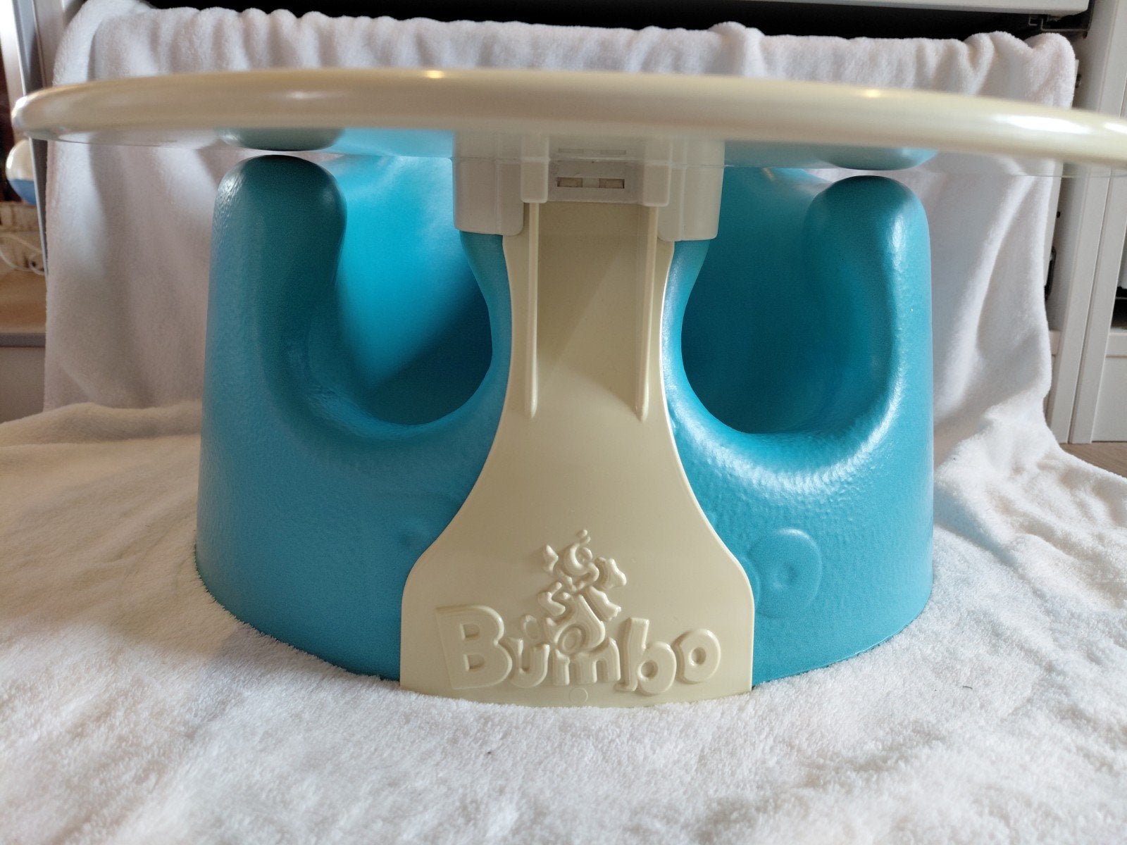 Bumbo zitstoel, Ophalen of Verzenden, Zo goed als nieuw, Overige typen, Afneembaar eetblad