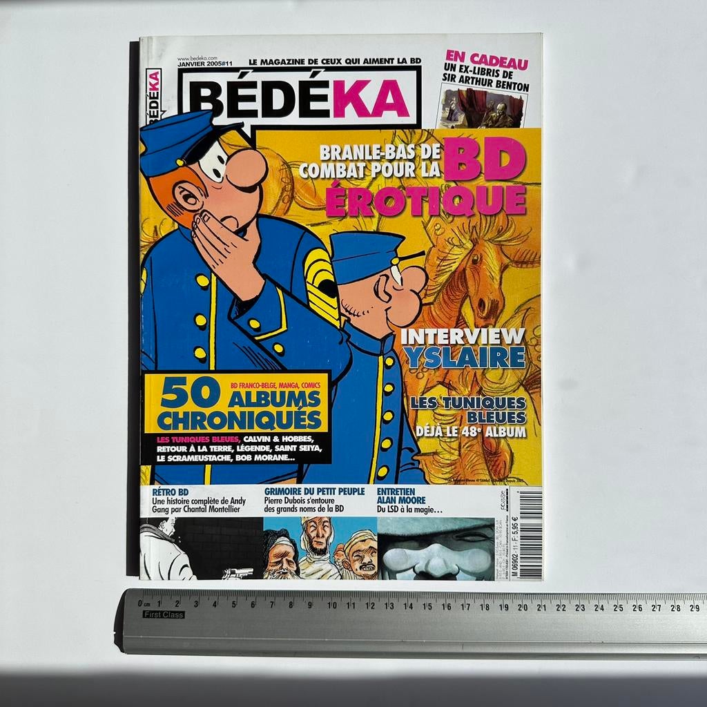 Les Tuniques Bleues : Bédéka n11 janvier 2005, Collections, Envoi, Autres personnages, Neuf, Livre ou Jeu