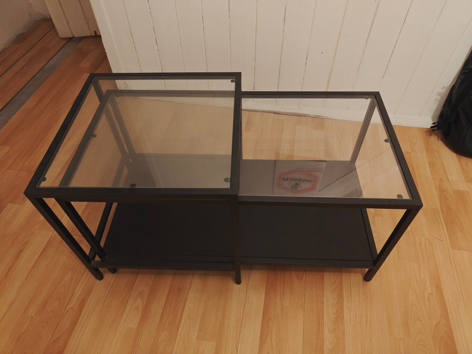 Table basse Ikea, Verre, Enlèvement, 50 à 100 cm, Modern