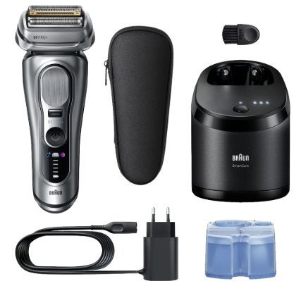 Rasoir Braun S9 avec station de nettoyage et recharges, Enlèvement, Utilisé, Rasage ou Épilation