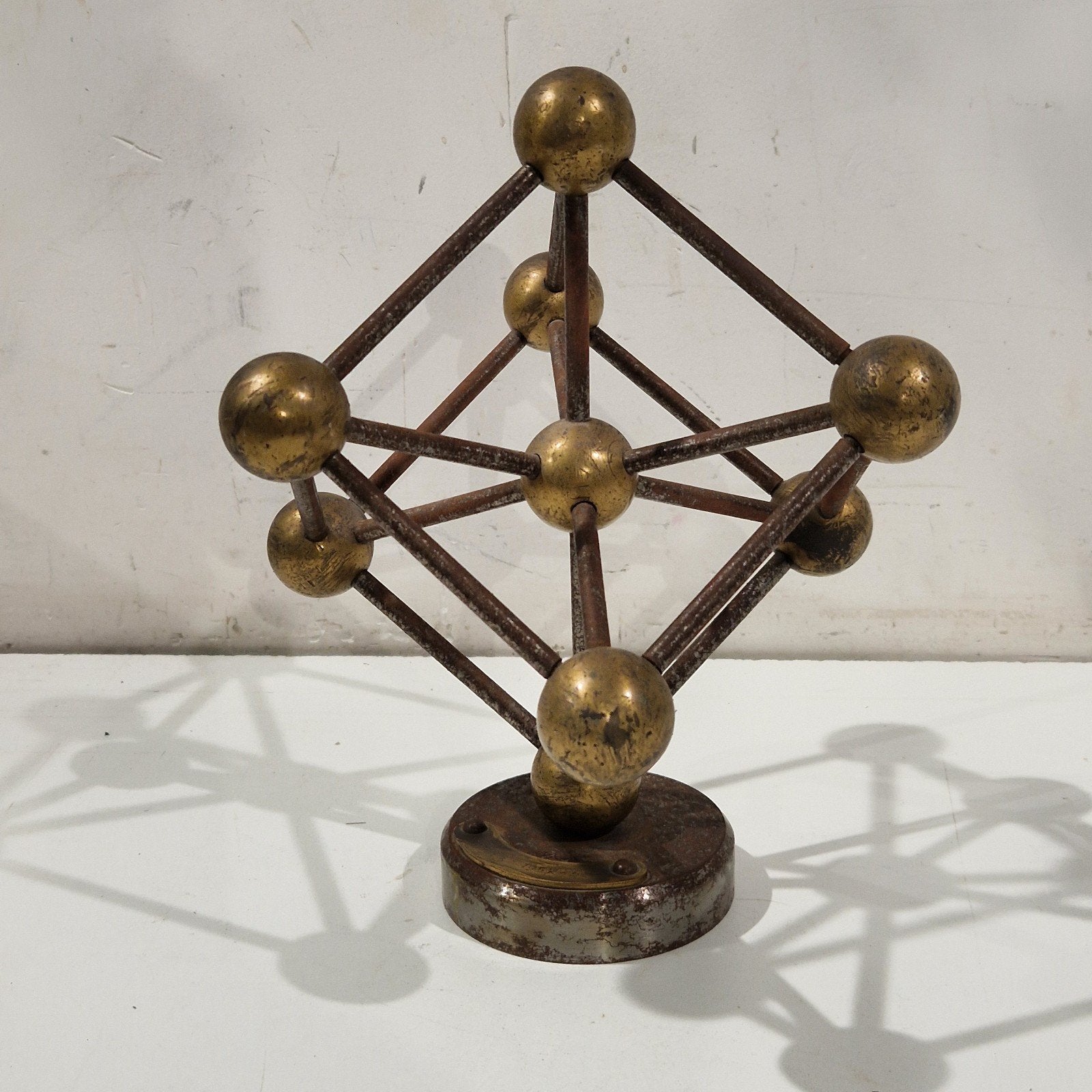 Brussel Expo 58  , 2 kilo zwaar , Atomium beeld xl groot, Verzamelen, Retro, Ophalen of Verzenden