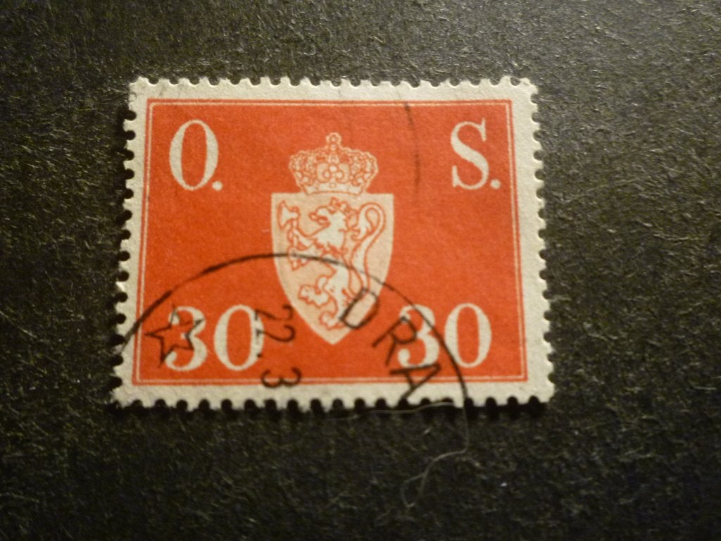 Noorwegen/Norvège 1951 Mi D 64(o) Gestempeld/Oblitéré, Postzegels en Munten, Postzegels | Europa | Scandinavië, Verzenden, Noorwegen