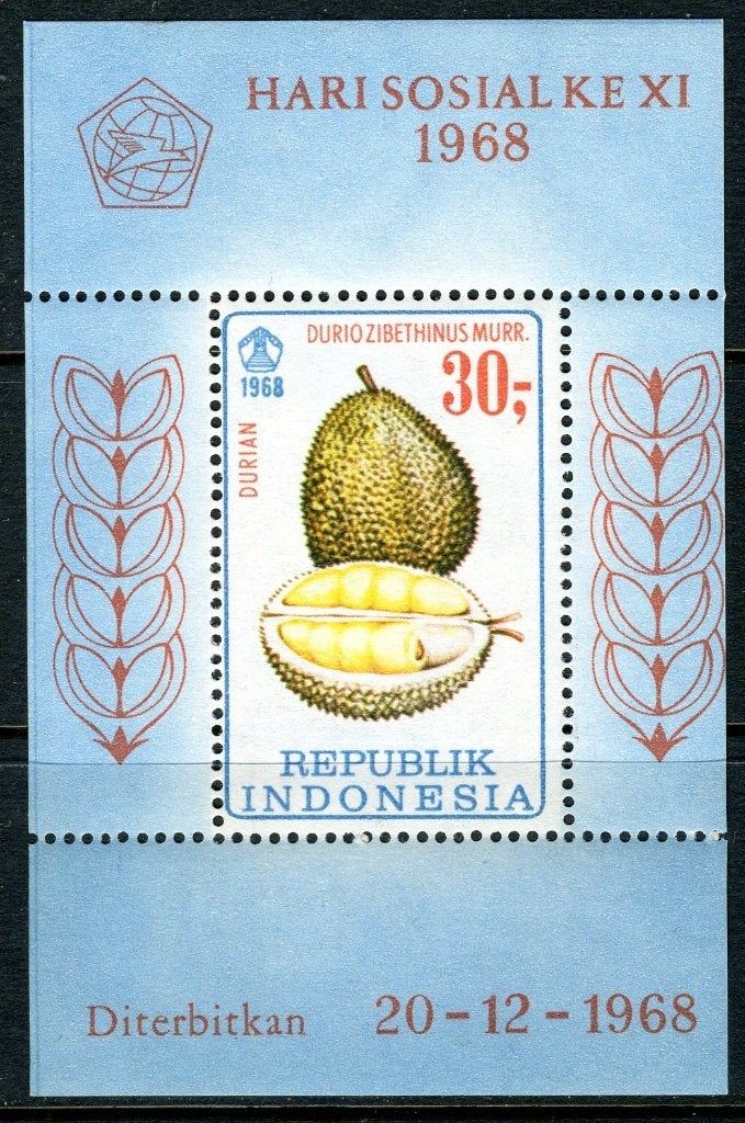 INDONÉSIE : ZB 630/631 MNH Bloc 13/14 1968, Envoi, Non oblitéré, Asie du Sud