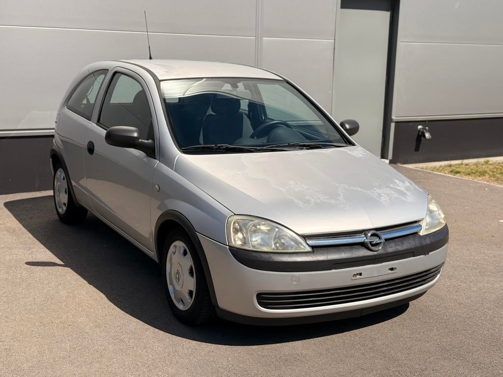 Opel Corsa 1.7 Diesel 88.000km 1er propriétaire, Autos, Opel, Argent ou Gris, Boîte manuelle, Particulier, Tissu