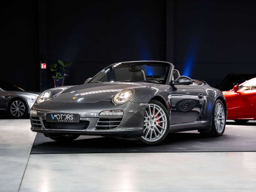 Porsche 911 997 911 Carrera 4S - PDK - Cabriolet - Bose - Sp, Auto's, Automaat, Gebruikt, Zwart, Cabriolet
