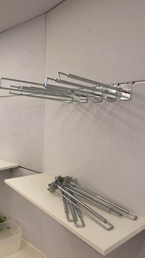 10 uittrekbare haken voor lamellenwand, Overige plaatsen, Ophalen, Gebruikt, Inrichting