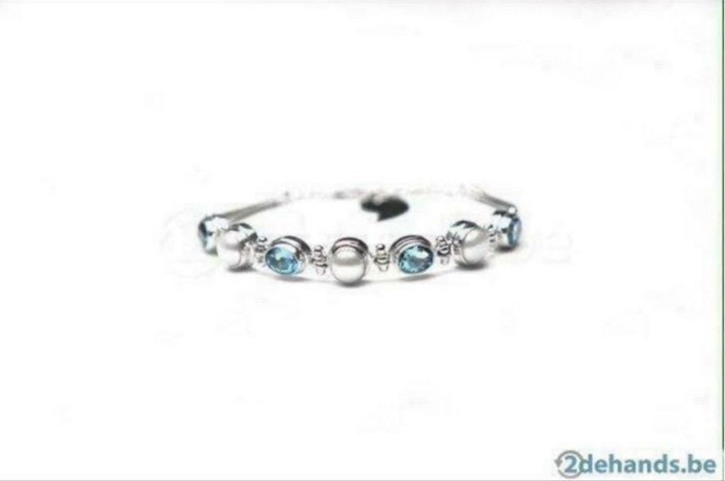 Zilveren armbanden en hangers OP=OP, Nieuw, Ophalen of Verzenden, Met edelsteen, Zilver