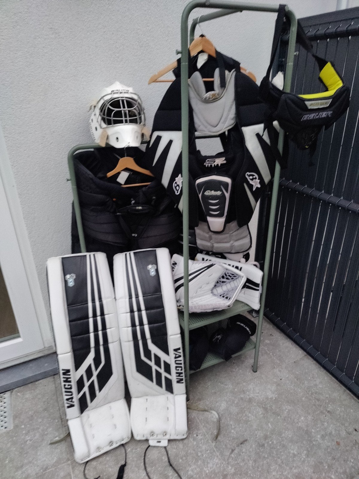 Hockeykeeper Gear Vaughn/Bauer/Brian's, Ophalen, Gebruikt, Bescherming