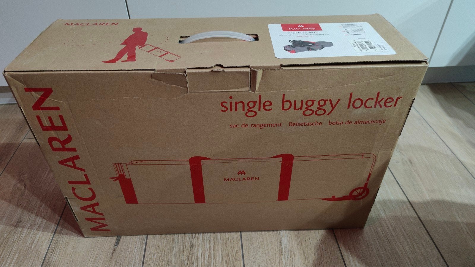 Originele Maclaren Single Buggy Locker(Reiszak/Transporttas), Kinderen en Baby's, Buggy's, Ophalen, Zo goed als nieuw, Maclaren
