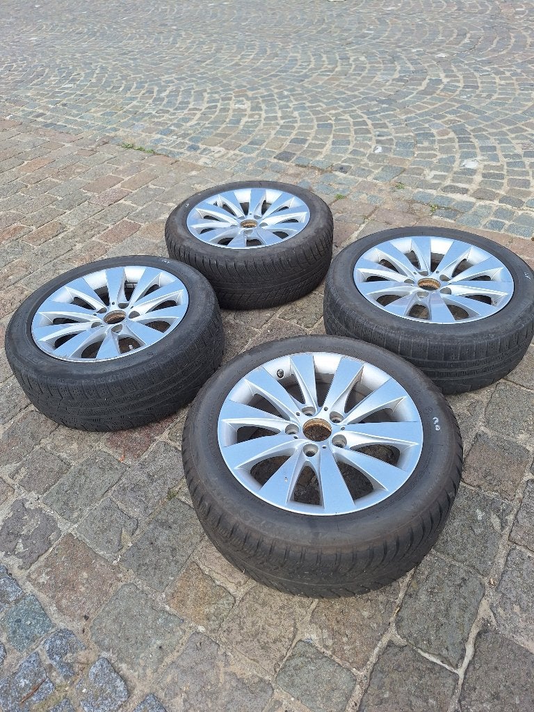 BMW velgen, Pneus hiver, 17 pouces, Enlèvement, Utilisé