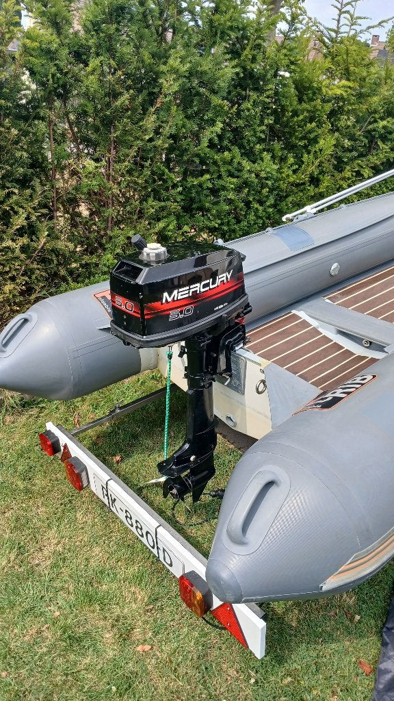 Mercury 5pk buitenboordmotor, Watersport en Boten, Buiten- en Binnenboordmotoren, Ophalen, Gebruikt, 5 tot 10 pk, Buitenboordmotor