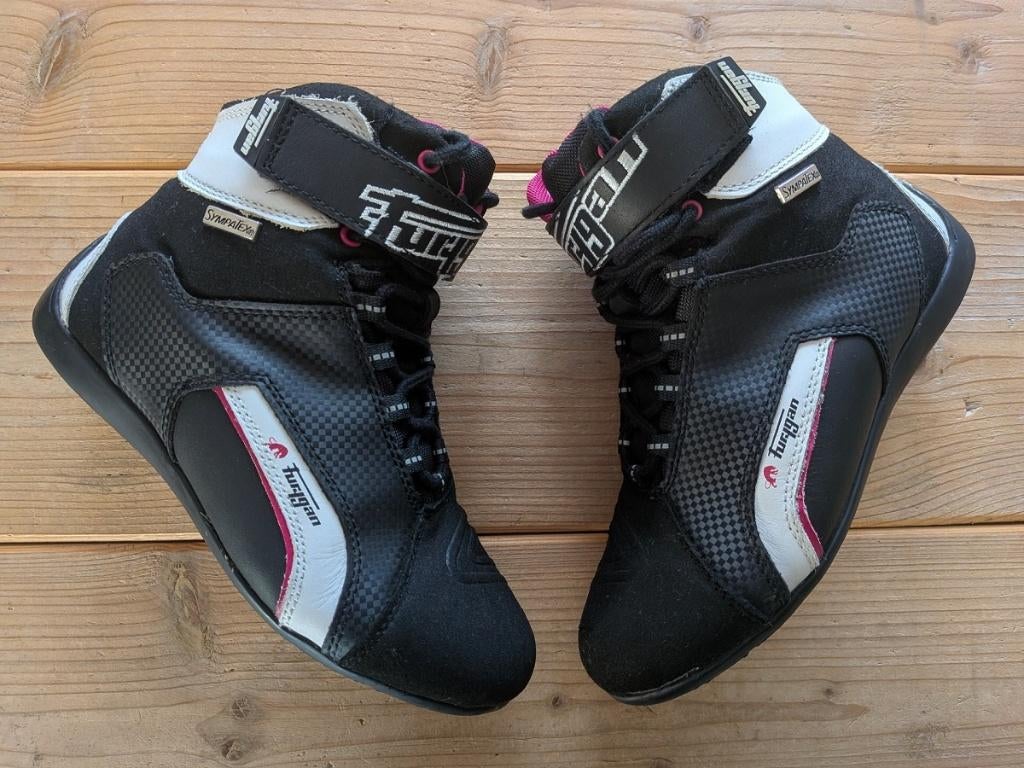 Chaussures de moto Furygan Jet D3O Sympatex Lady femme - 38, Enlèvement ou Envoi, Seconde main, Femmes, Bottes