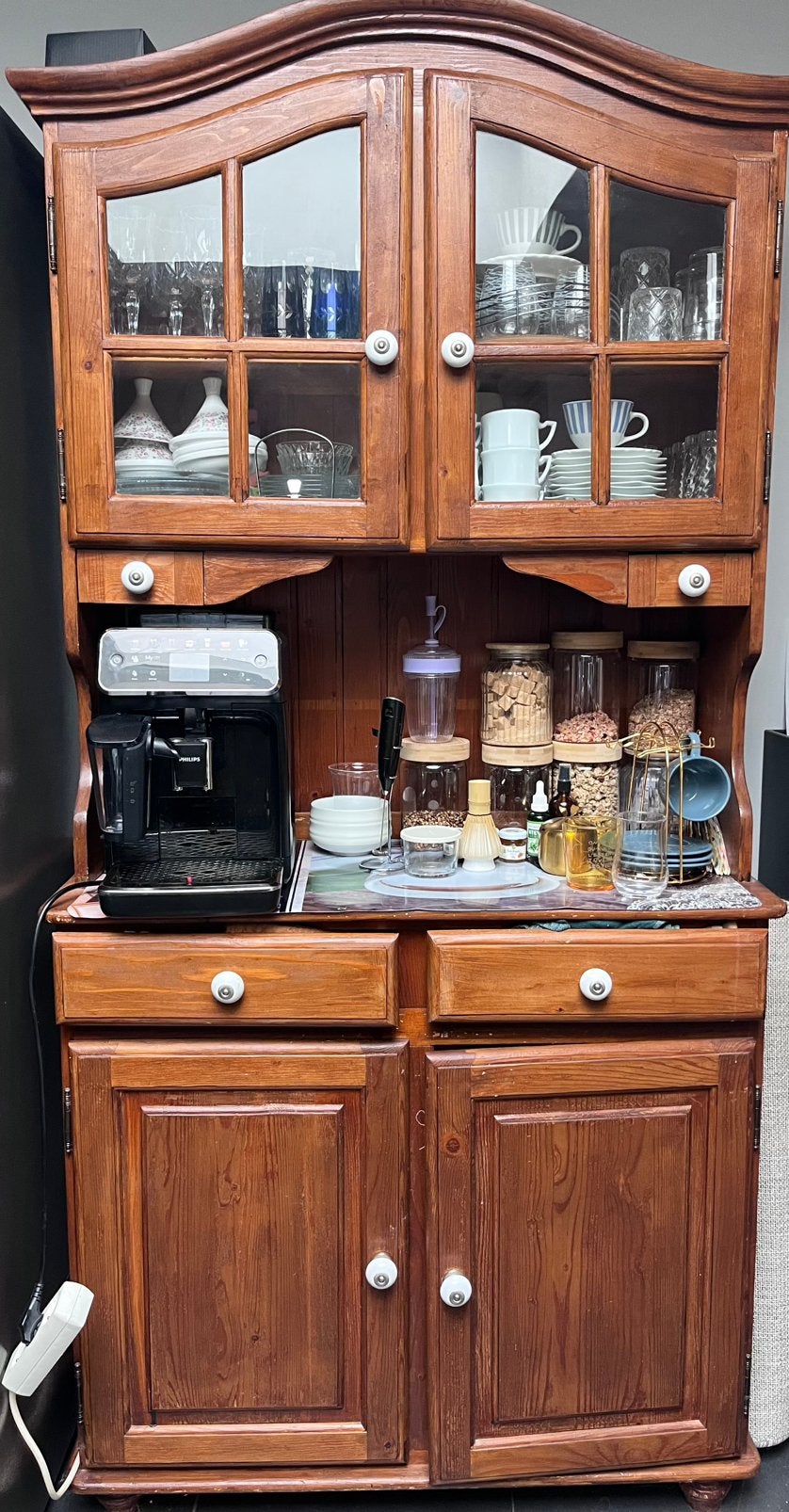 Buffet en bois, Maison & Meubles, Armoires | Buffets, Avec tiroir(s), 25 à 50 cm, Enlèvement, Utilisé