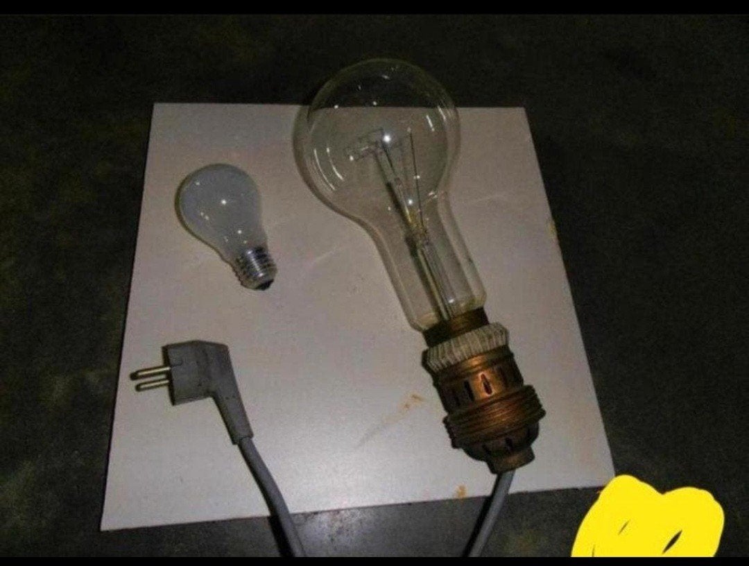 Très grosse ampoule SGA 1956, Enlèvement