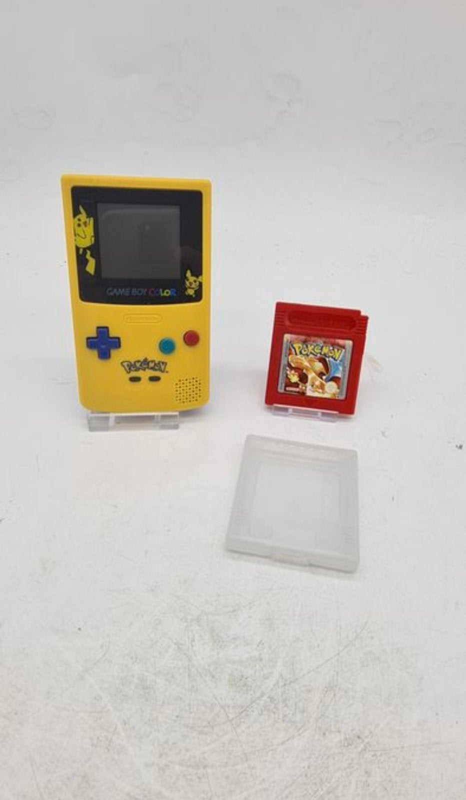 Gameboy pokemon editie + spel, Games en Spelcomputers, Ophalen of Verzenden, Gebruikt, Game Boy Color, Met games