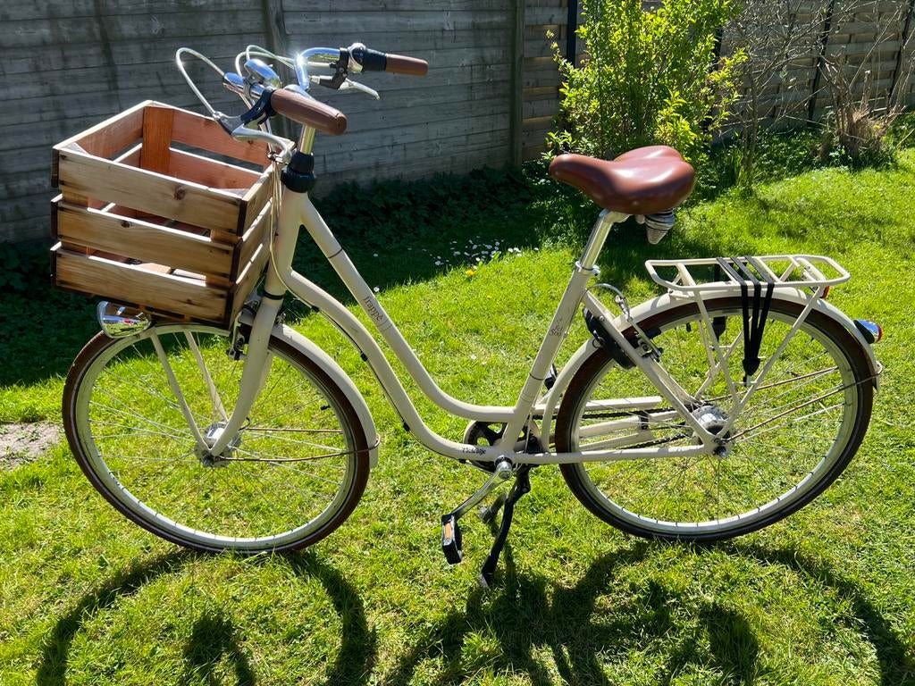 Frappe // Damesfiets beige, Fietsen en Brommers, Ophalen, Gebruikt, Overige merken