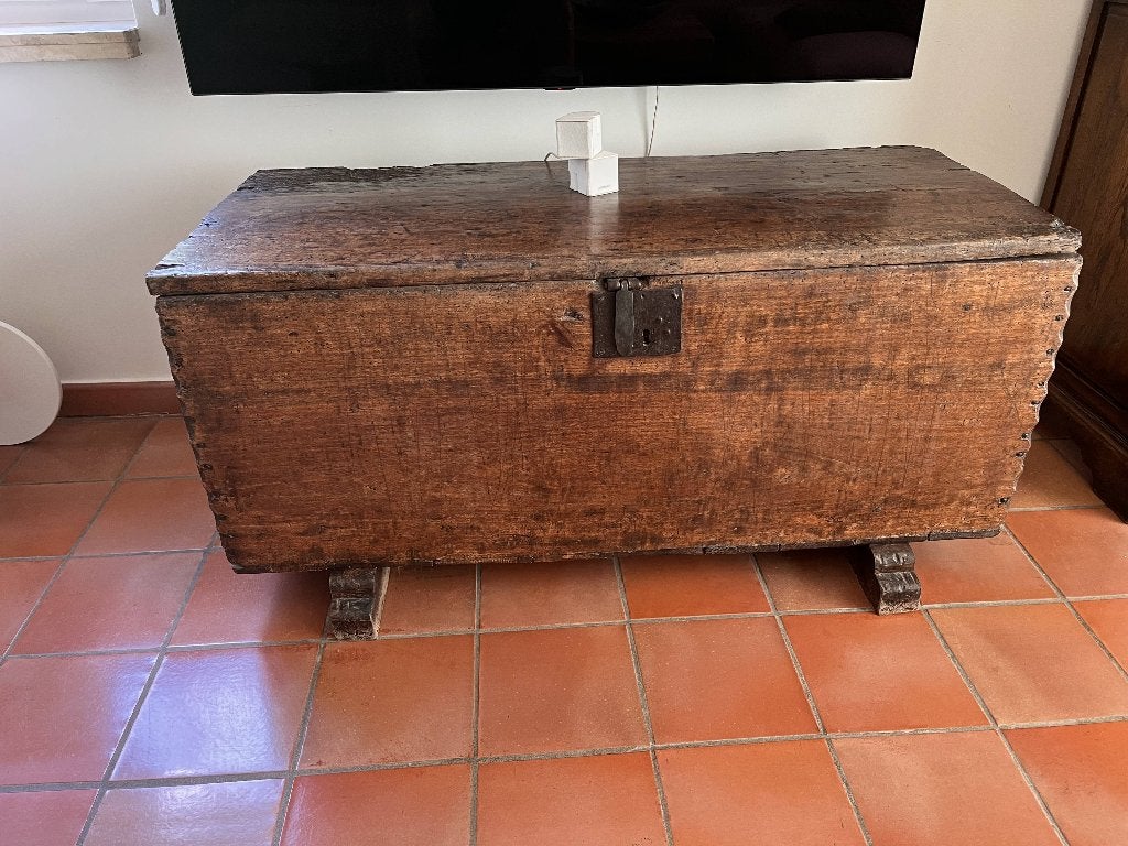 oude olmen koffer, Antiek en Kunst, Ophalen