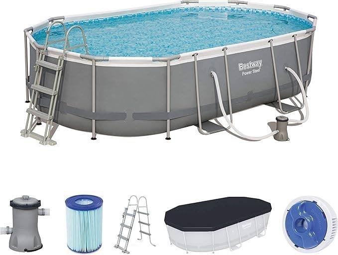 Piscine, Jardin & Terrasse, 300 cm ou plus, Enlèvement, Utilisé, 80 à 120 cm