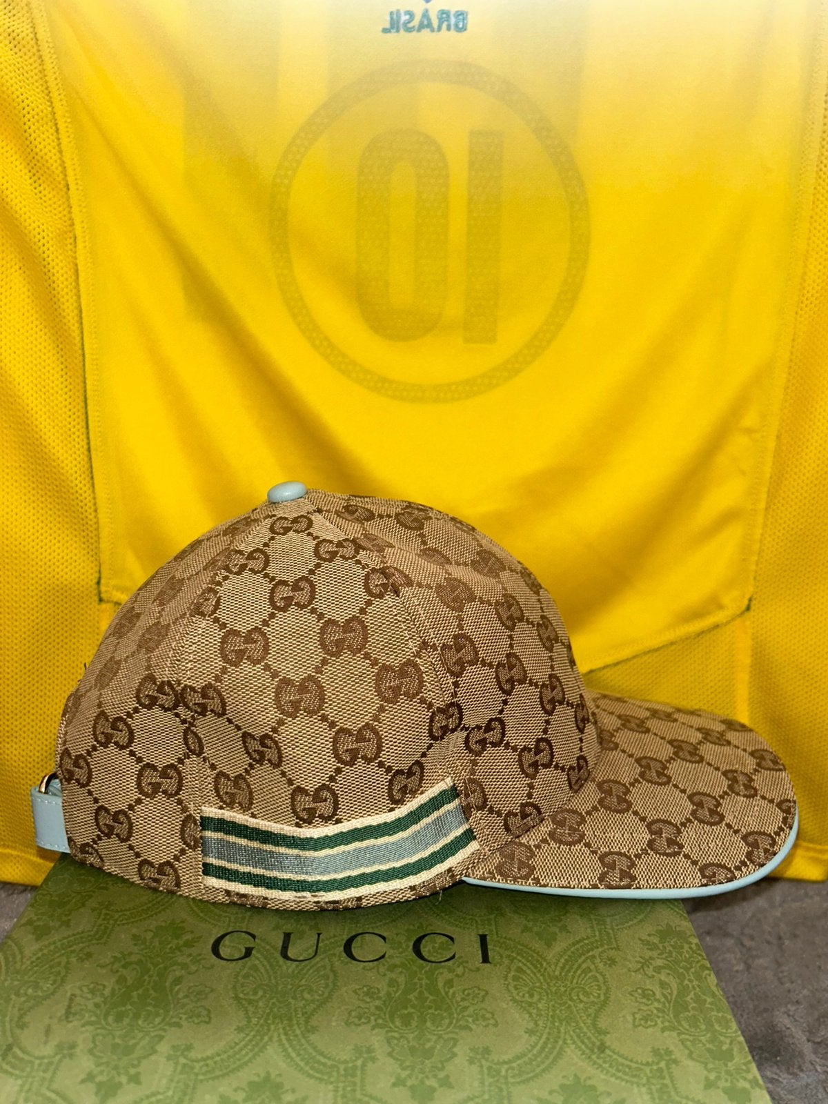 Casquette Gucci 7 bandes bleu, Vêtements | Hommes, Enlèvement ou Envoi, Comme neuf, Casquette