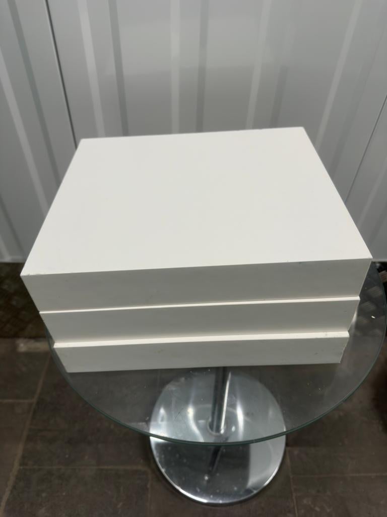 IKEA Lack - Set van 3 wandplanken 25x25cm, Minder dan 50 cm, Wit, Ophalen of Verzenden, Zo goed als nieuw