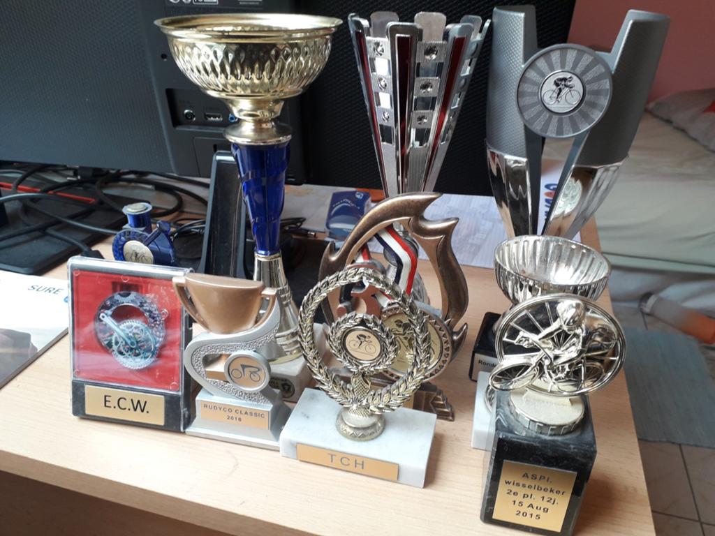 Trophée cycliste, Antiquités & Art, Enlèvement