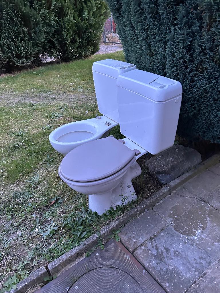 Volledig toilet, Ophalen, Gebruikt, Toilet