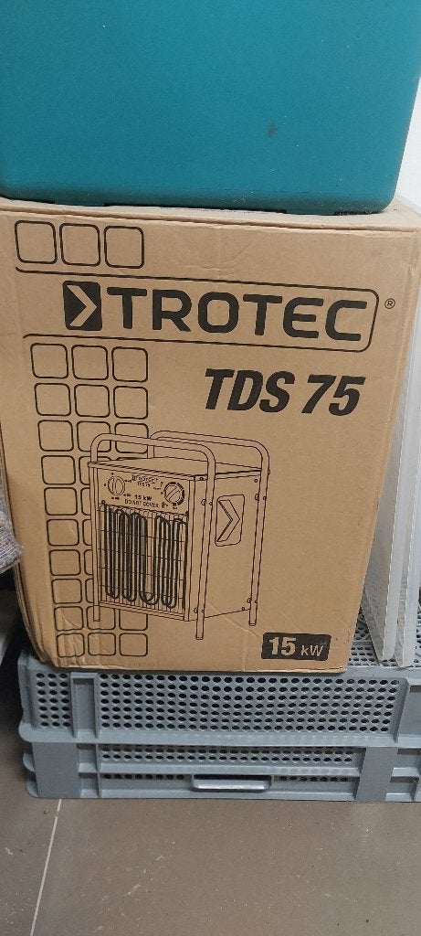 TROTEC Elektrische Heater - verwarmer15kW, Enlèvement, Comme neuf, 800 watts ou plus, Autres types