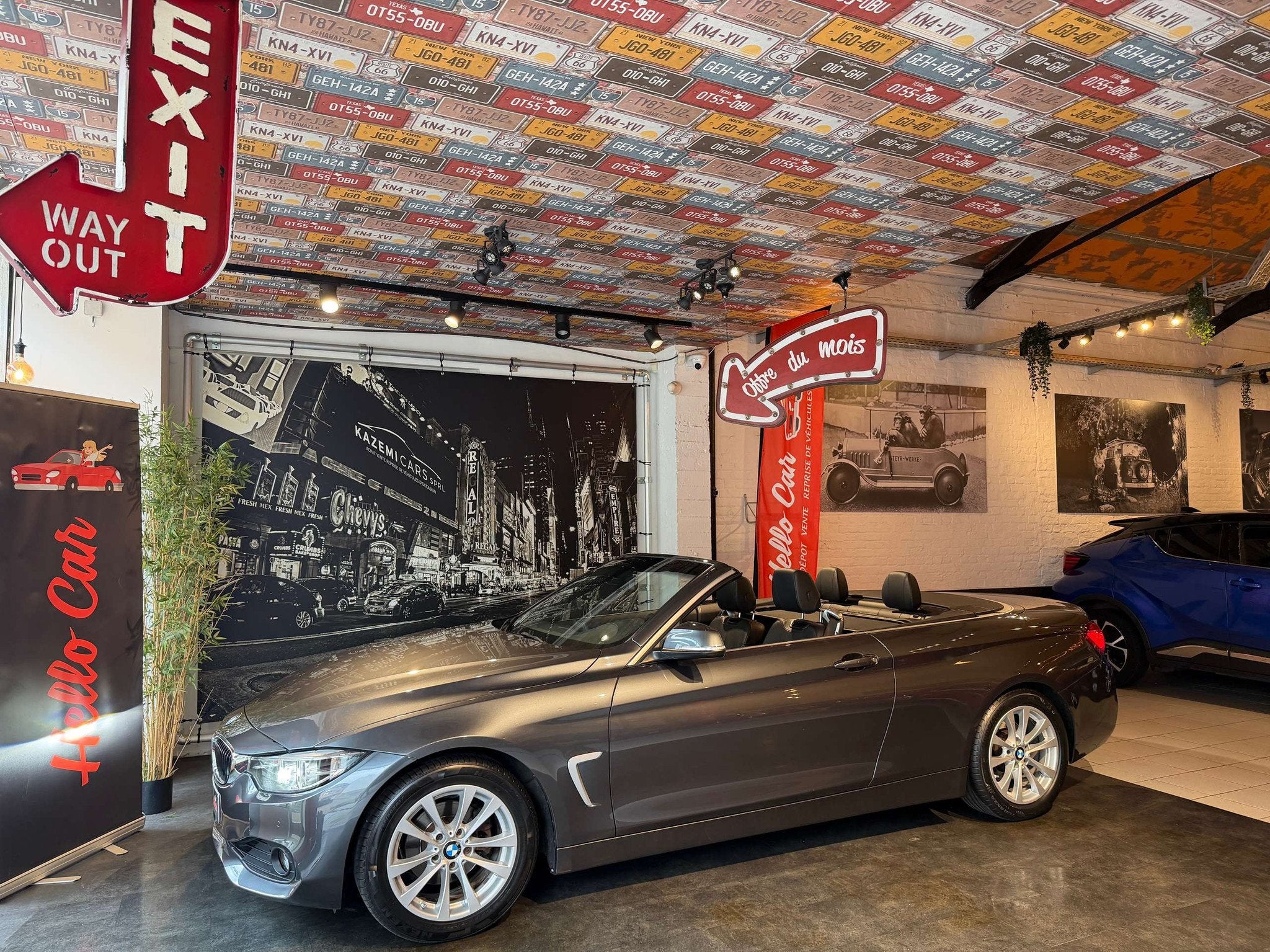 BMW 4 Serie 420 Cabrio 420iA * ETAT IMPECCABLE * CUIRS * LED, Cuir, Argent ou Gris, Achat, Euro 6