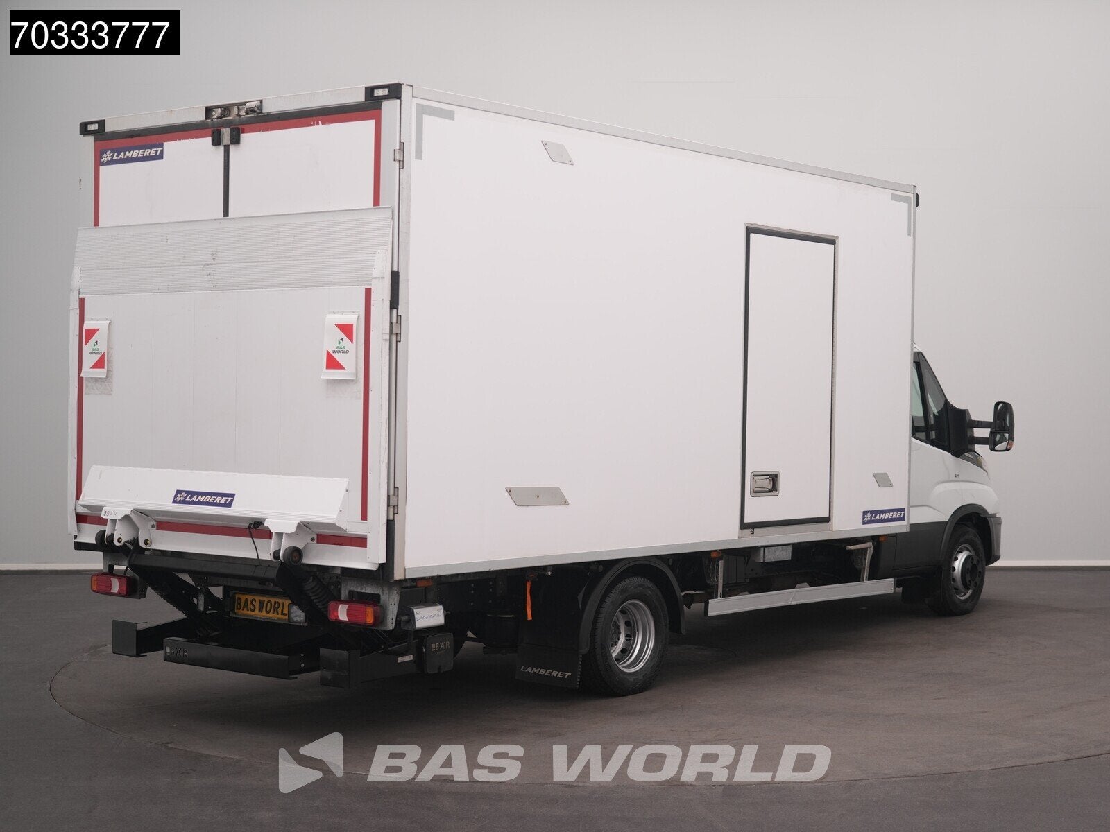 Iveco Daily 72C21 3.0L Automaat Lamberet Laadklep Koelwagen, Stof, Gebruikt, Euro 6, 4 cilinders