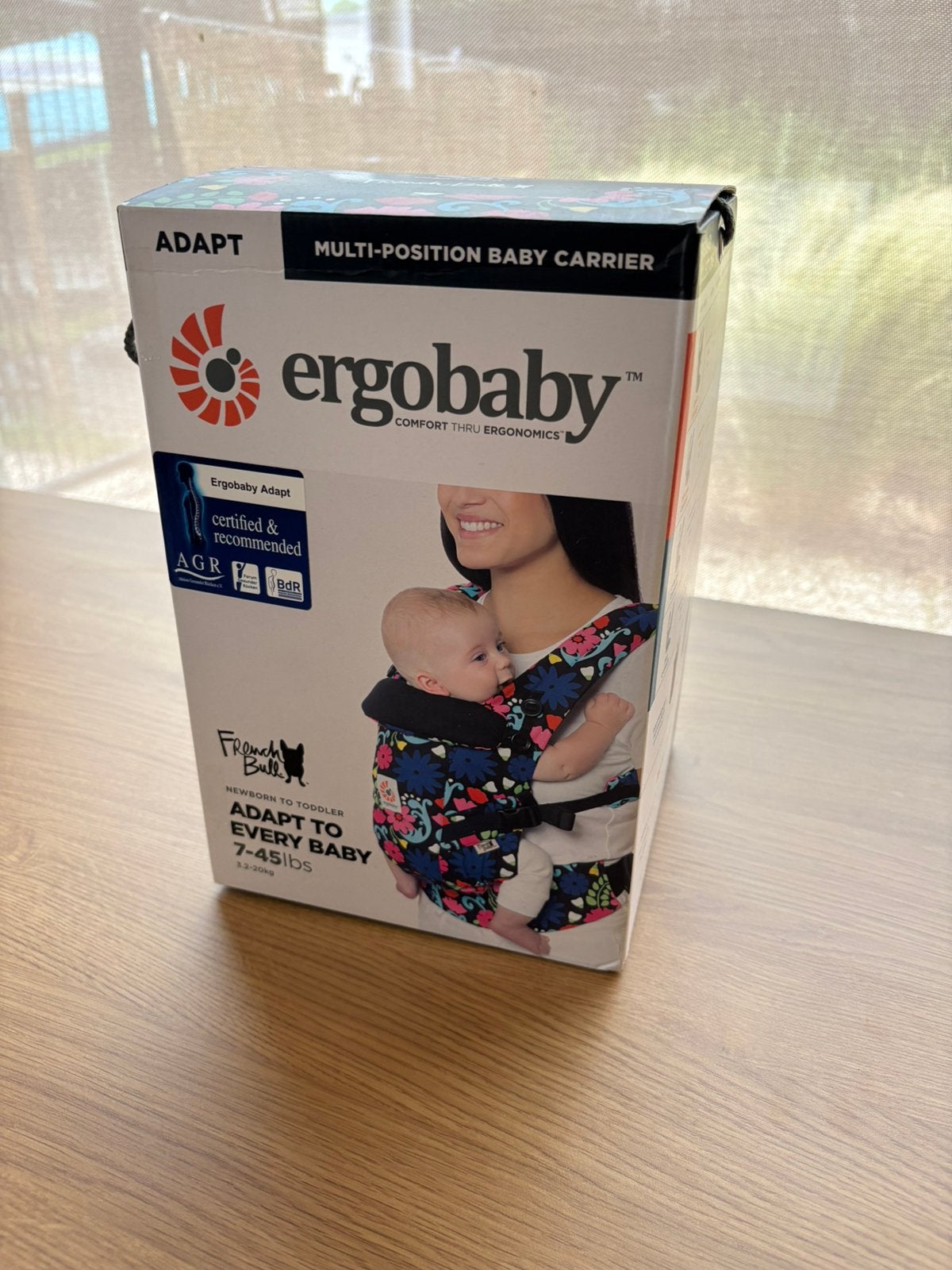 Ergobaby adapt NIEUW, Kinderen en Baby's, Nieuw, Buik, Rug of Zij, Draagzak, Ophalen