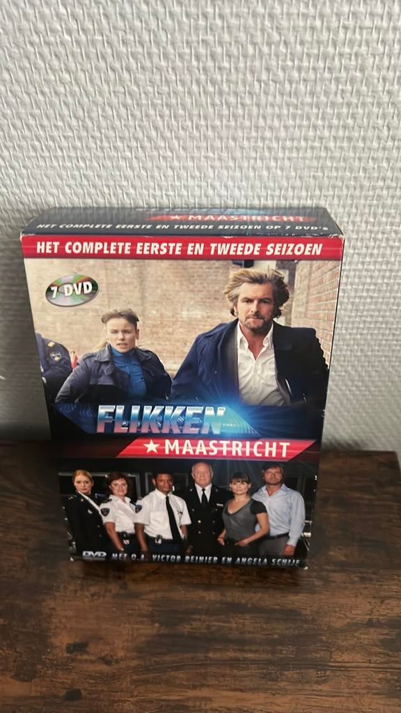 Flikken Maastricht seizoe 1 en 2, Cd's en Dvd's, Ophalen of Verzenden, Zo goed als nieuw