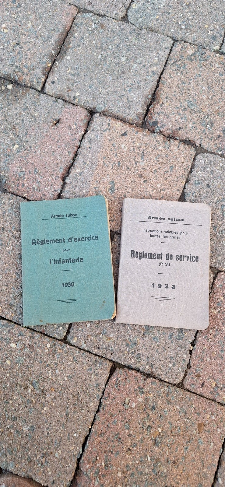 Zwitserse reglementen uit de Tweede Wereldoorlog, Ophalen