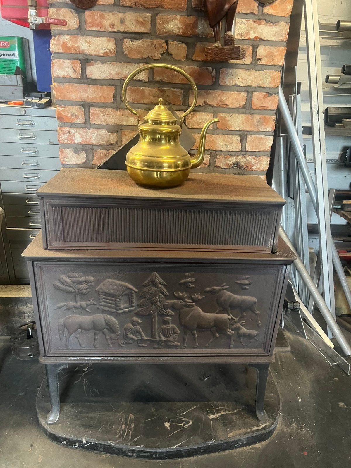 Jotul Houtkachel, Ophalen, Gebruikt, Houtkachel, Vrijstaand