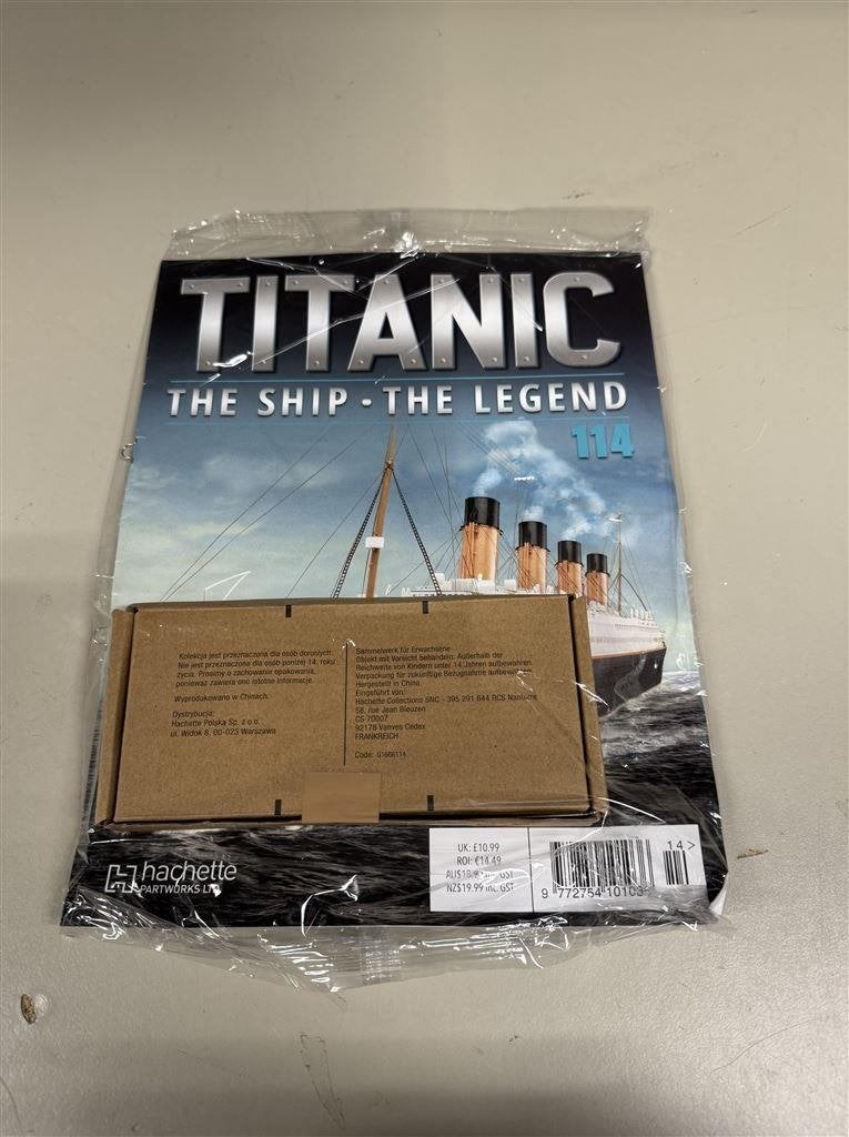Titanic - The ship the legend 114 - Bouw de titanic, Boeken, Tijdschriften en Kranten, Ophalen of Verzenden, Nieuw