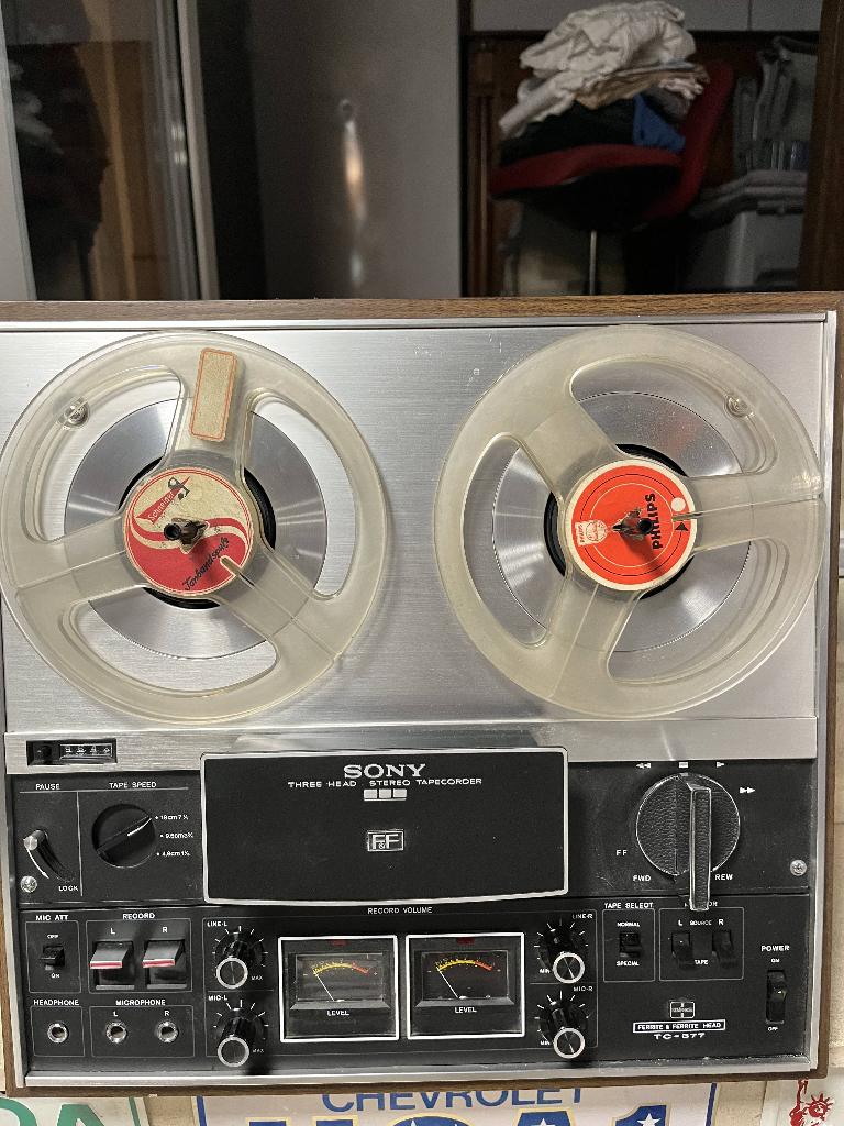 Sony TC337 recorder, Audio, Tv en Foto, Ophalen of Verzenden, Bandrecorder, Met banden