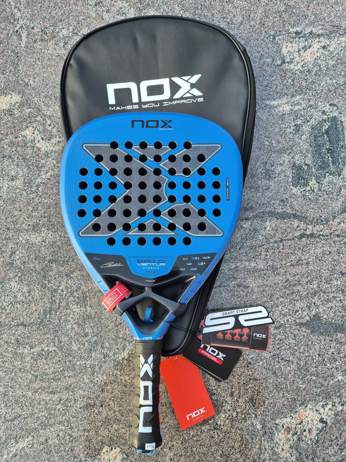 Nox EA10 Ventus attack 12k Xtrem by Edu Alonso, Sports & Fitness, Padel, Enlèvement, Neuf, Raquette de padel