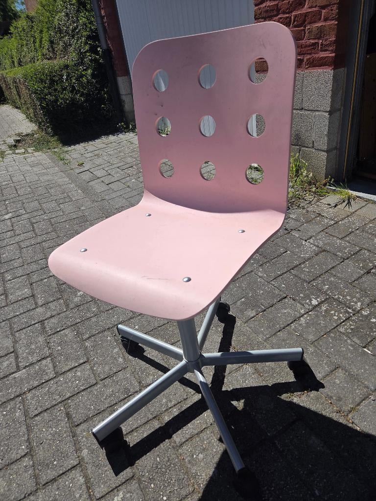 bureaustoel, Ophalen, Roze, Bureaustoel