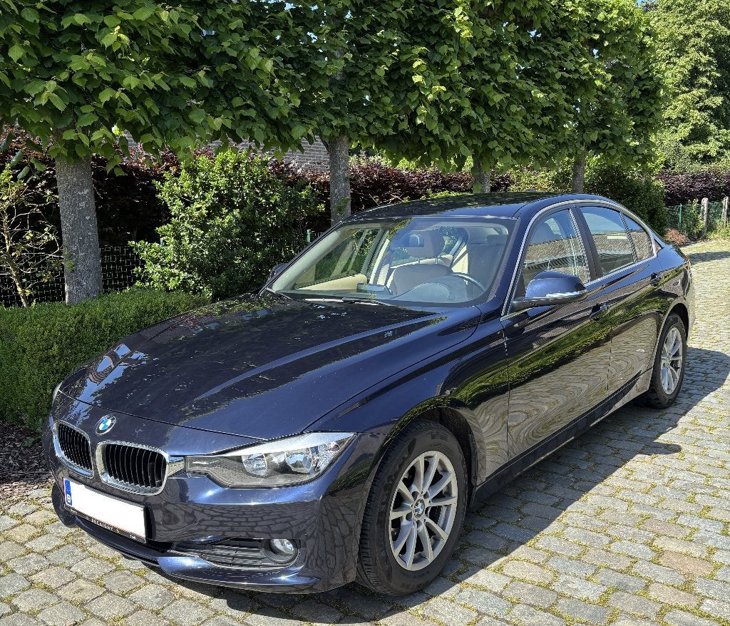Mooie BMW 316, Auto's, Beige, Blauw, Leder, Particulier