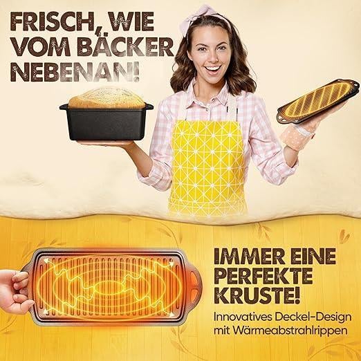 Gietijzeren broodbakvorm | 2,5L | GRATIS LEVERING, Verzenden, FLAVEMOTION, -, Overige typen