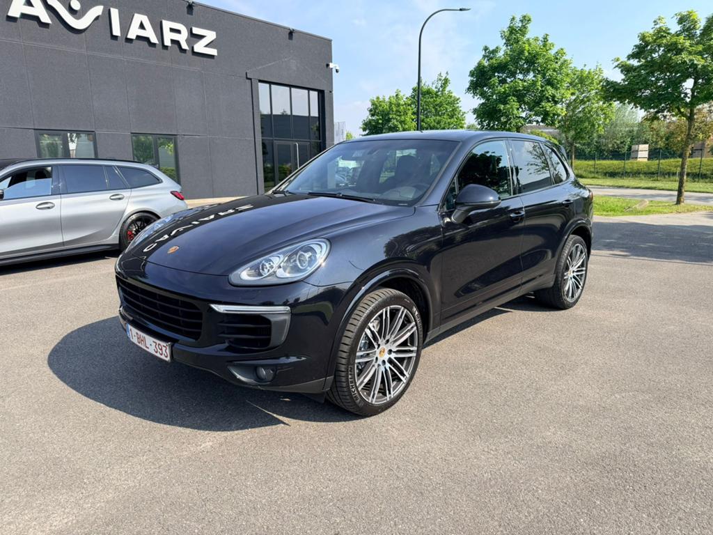 Porsche Cayenne 3.0 D Platinum Edition | Pano | Camera, Auto's, Porsche, Automaat, Cayenne, Zwart, Leder
