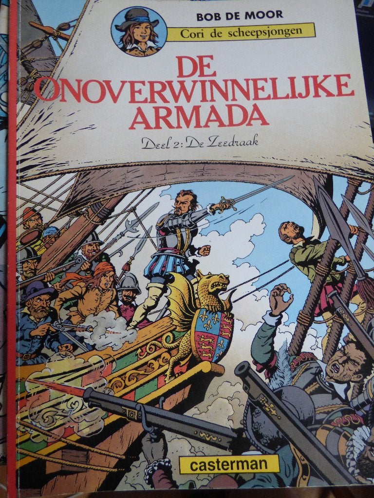 cori de scheepsjongen , de onverwinnelijke armada nr 1 en 2, Boeken, Stripverhalen, Ophalen of Verzenden